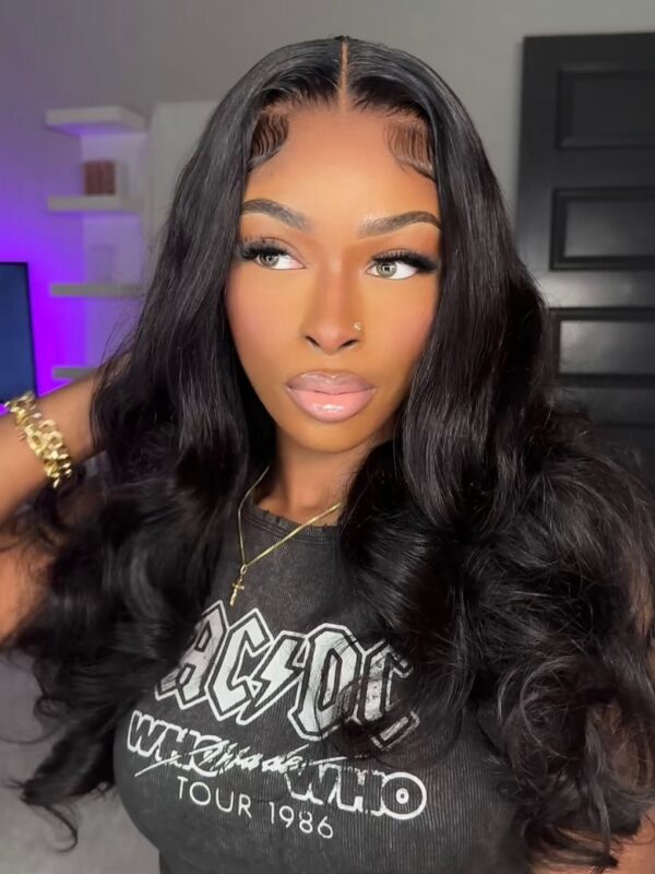 UNice Bye-Bye Knots Wig 7x5 Glueless Lace & 5x5 BlendAway HD Lace Body Wave Lace Front Wig Adjustable Cap - Image 3