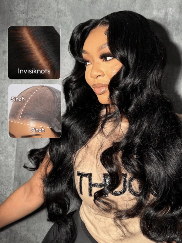 UNice Bye-Bye Knots Wig 7x5 Glueless Lace & 5x5 BlendAway HD Lace Body Wave Lace Front Wig Adjustable Cap